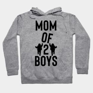 mom of 2 boys Hoodie